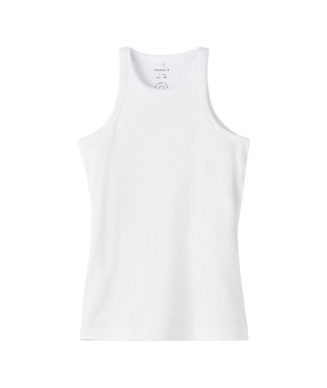 Camiseta Name it fkabllim Bright White Niña