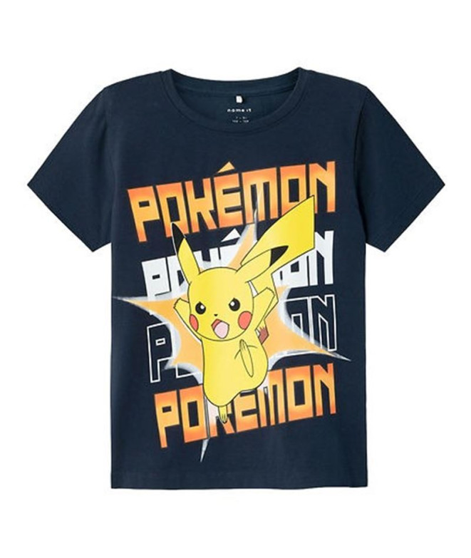 Camiseta Name it mmaci Pokemon Infantil Dark Sapphire