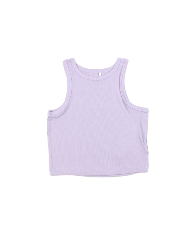 Camiseta name it fnakal Sl Crop Orchid Petal Niña