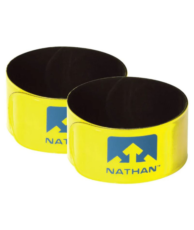 Brazalete de Running Nathan Reflex 2 Pack Neon Yellow