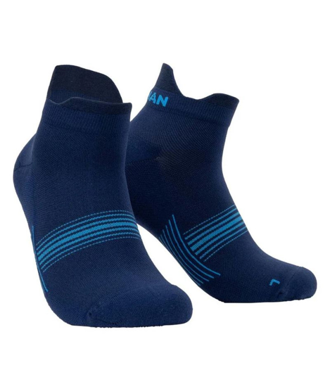 Chaussettes Running de Nathan Speed Tab Peacoat