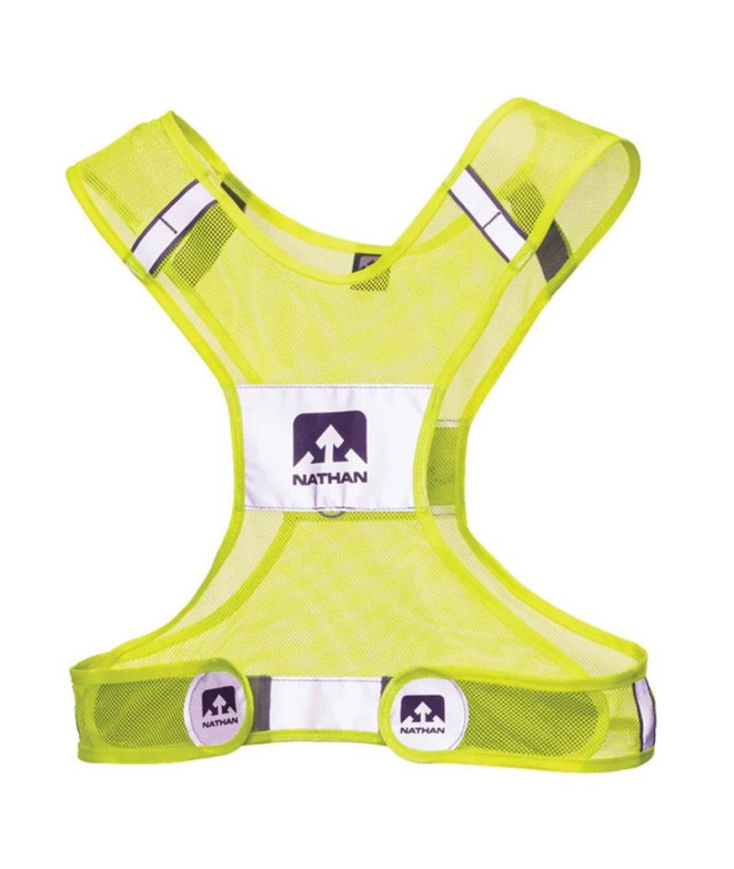 Gilet Running de Nathan StreakVest Neon Yellow