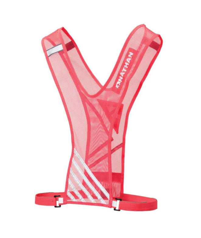 Colete Running de Nathan Bandolier Diva Pink