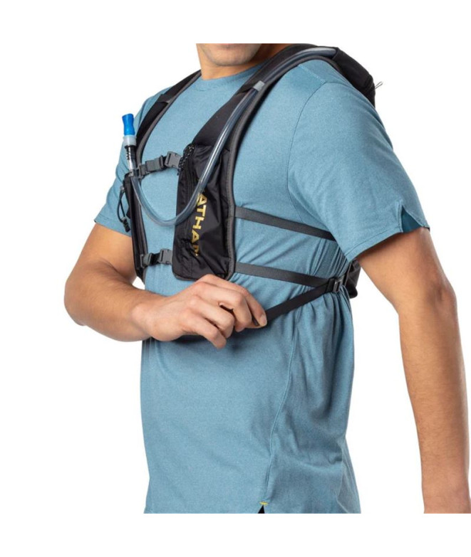 Gilet de Running Nathan QuickStart 2.0 4L Noir/Or