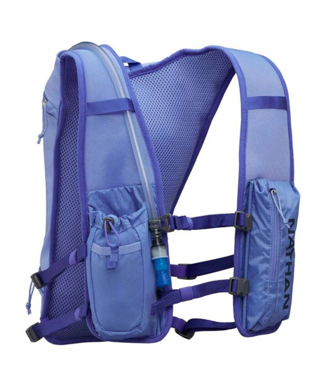 Colete Running da Nathan QuickStart 2.0 4L Periwinkle/Estate Blue