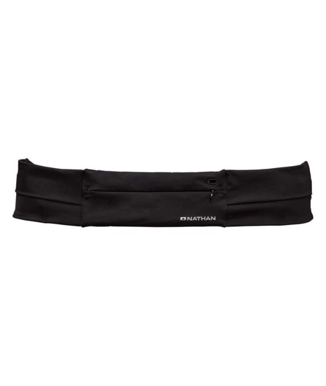 Cinturón de Running Nathan The Zipster Adjustable Fit 2.0 Negro