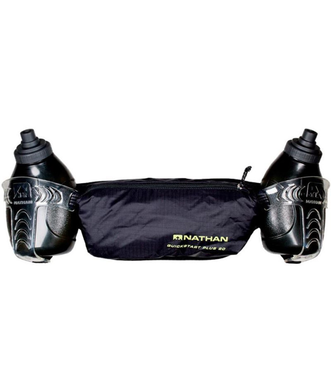 Cinturón de Running Nathan QuickStart Plus 20 600 ml Negro