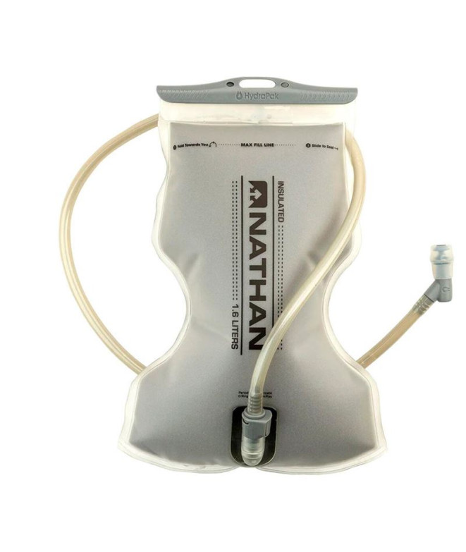 Bouteille Running de Nathan Vessie d'hydratation isolée 1.6 L Clair