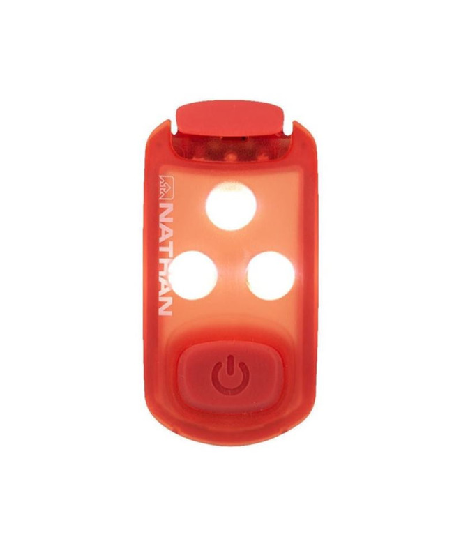 Luces de Running Nathan Strobe Light Ribbon Rojo