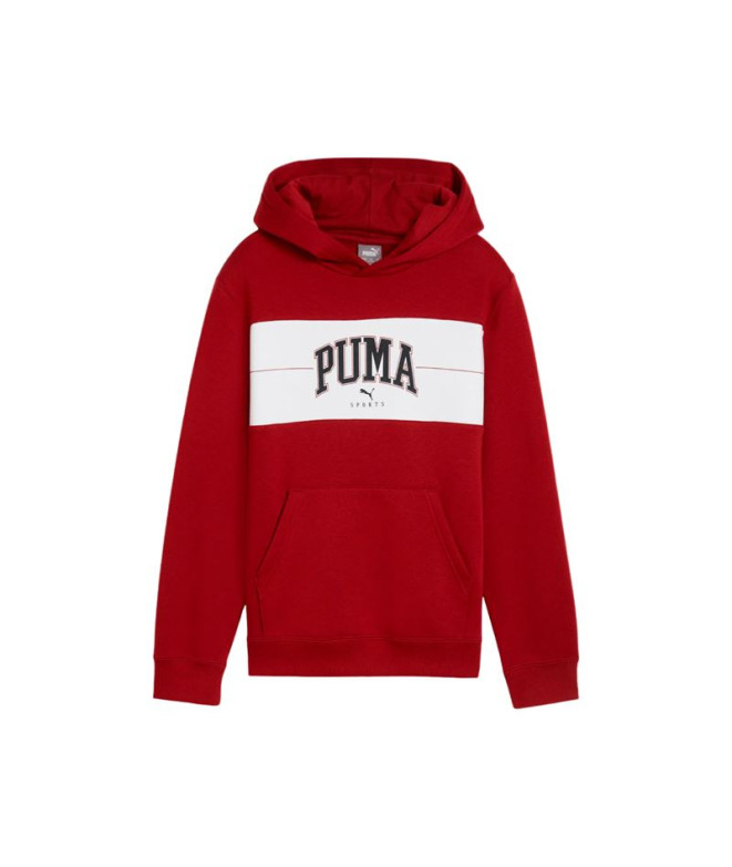 Moletom Casual por Puma Puma Squad Hoodie Fl Menino