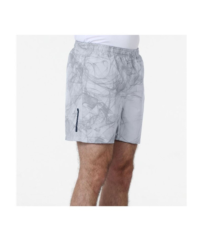 Homem Short Bullpadel Coiris 008 Azul Cinzento