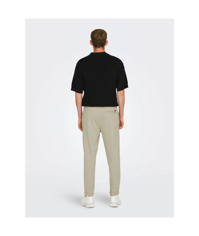 Pantalon Homme Only & Sons Onslinus Crop Tap...