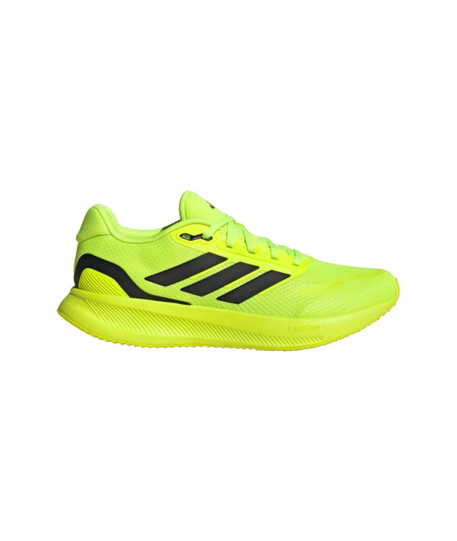 Chaussures Running Running Homme par Adidas Runfalcon 5 Yellow