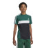 Camiseta adidas Infantil Tiberio 3 Band Colorblock Verde Escuro