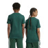 Camiseta adidas Infantil Tiberio 3 Band Colorblock Verde Escuro