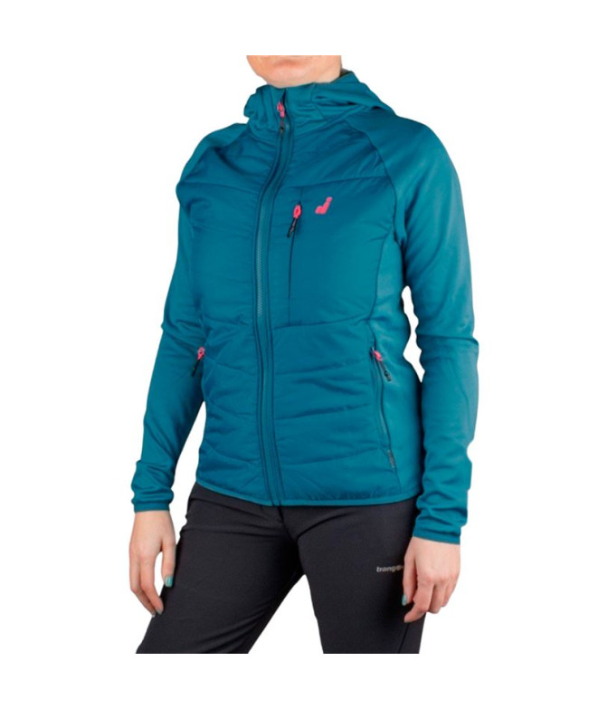 Anorack Joluvi Hybrid 2.0 Azul Petroleo Mujer