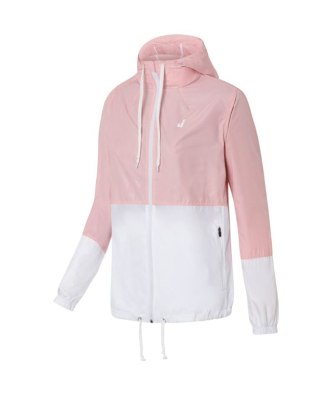 Cortavientos Joluvi Mostayal Mujer Blanco/Rosa