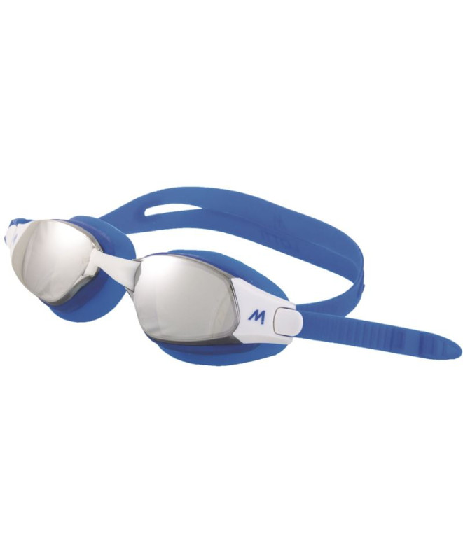 Gafas de Natação Mosconi Tinta Lotti Azul - Branco