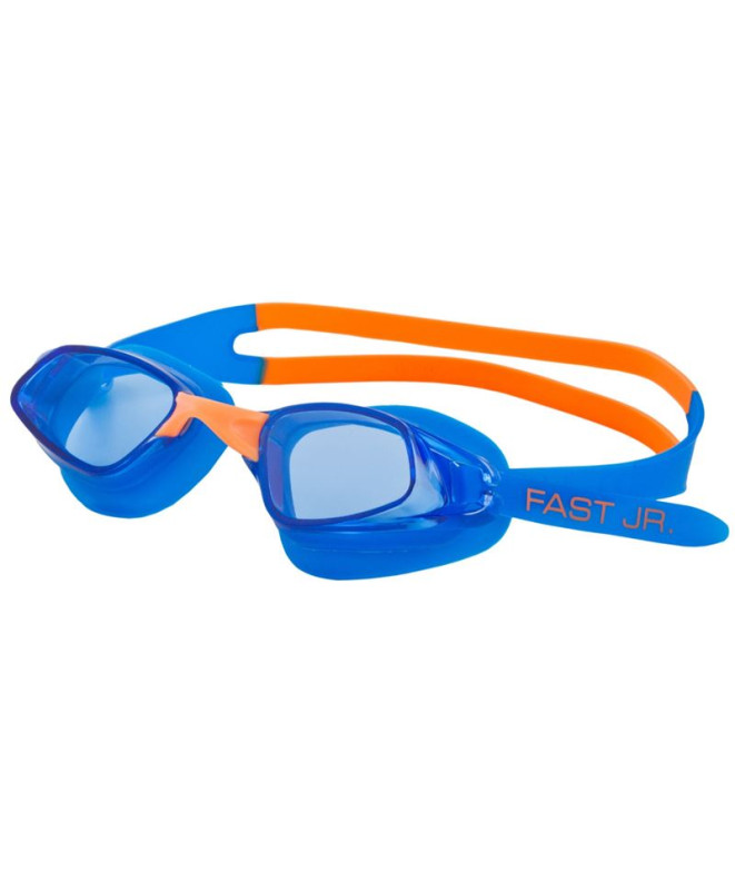 Gafas de Natação Mosconi Infantil Tinta azul rápida - Laranja