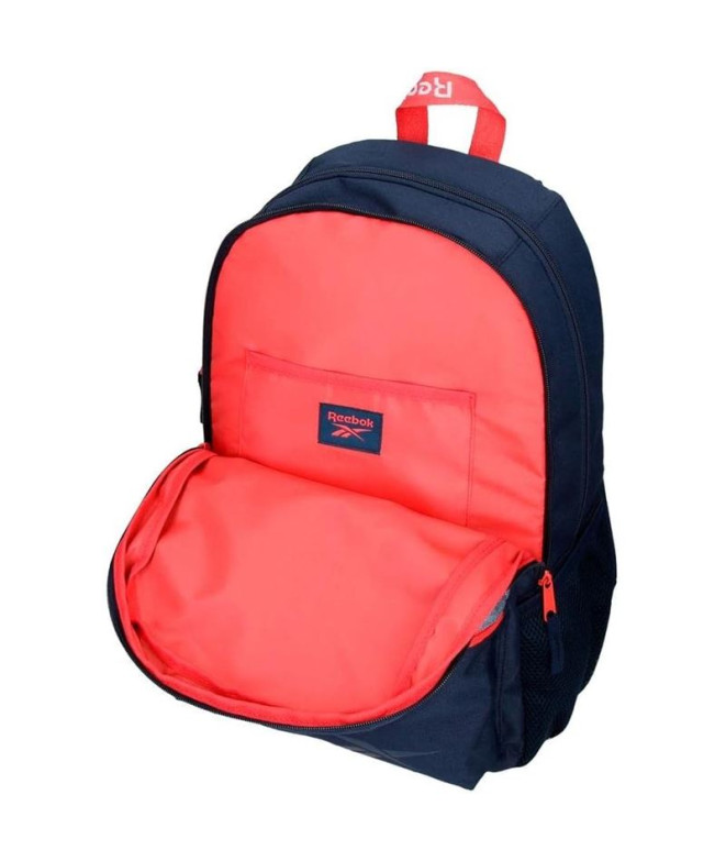 Mochila Reebok Escola Lucia 44Cm Azul Marinho