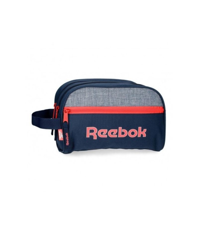 Necessaire Reebok Lucia Dois Compartimentos Adaptável Azul