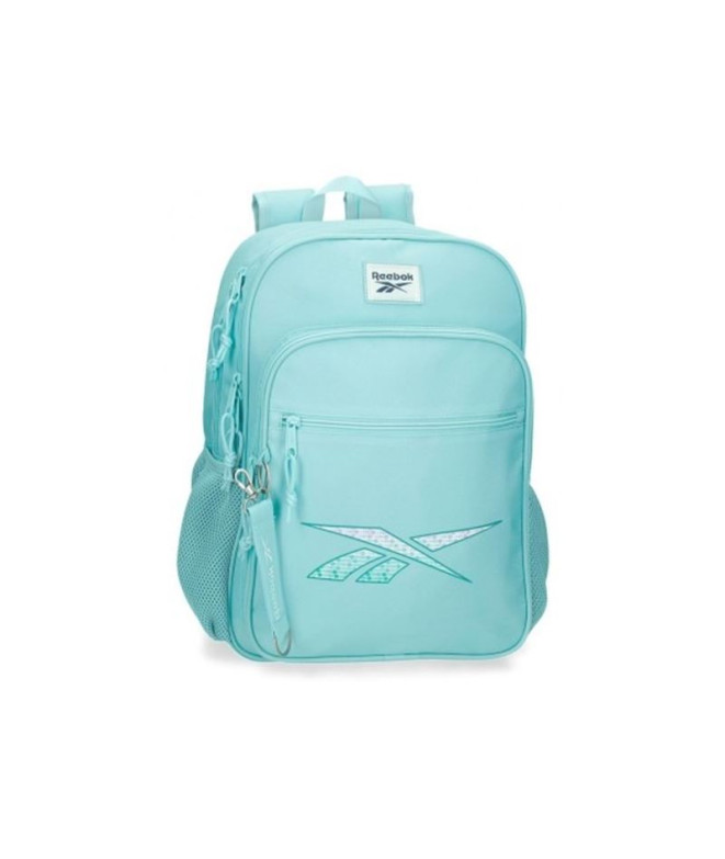 Sac à dos Reebok School Ann Two Compartments 40 Cm Turquoise