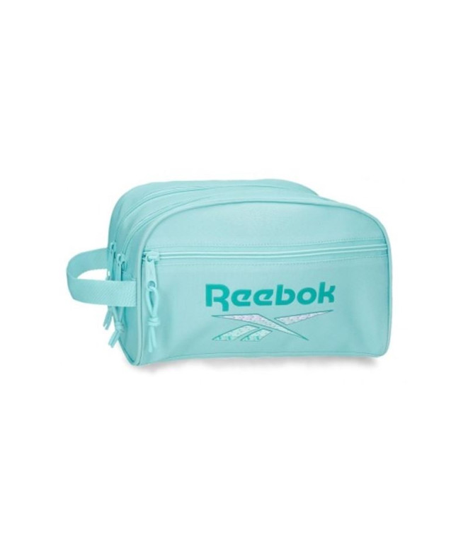 Necessaire Reebok Ann Dois Compartimentos Adaptável Turquesa