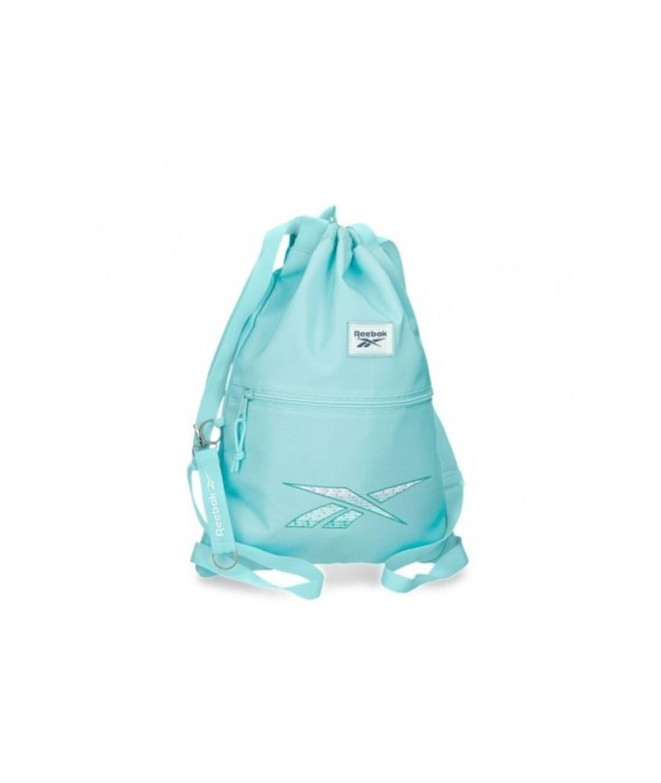 Mochila Reebok Saco Ann com Cremalheira Turquesa