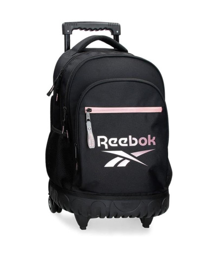 Mochila Rodas Reebok Compacto com Beverly Black Mochila Rodas Reebok Compacto com Beverly Black