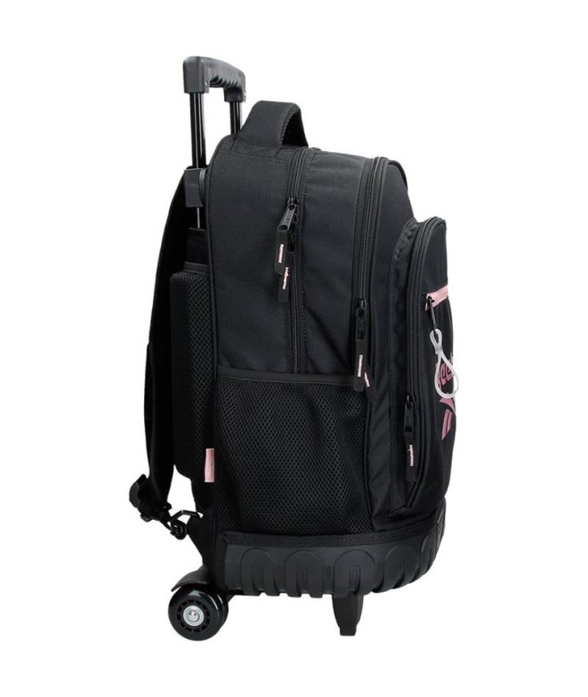 Mochila Rodas Reebok Compacto com Beverly Black