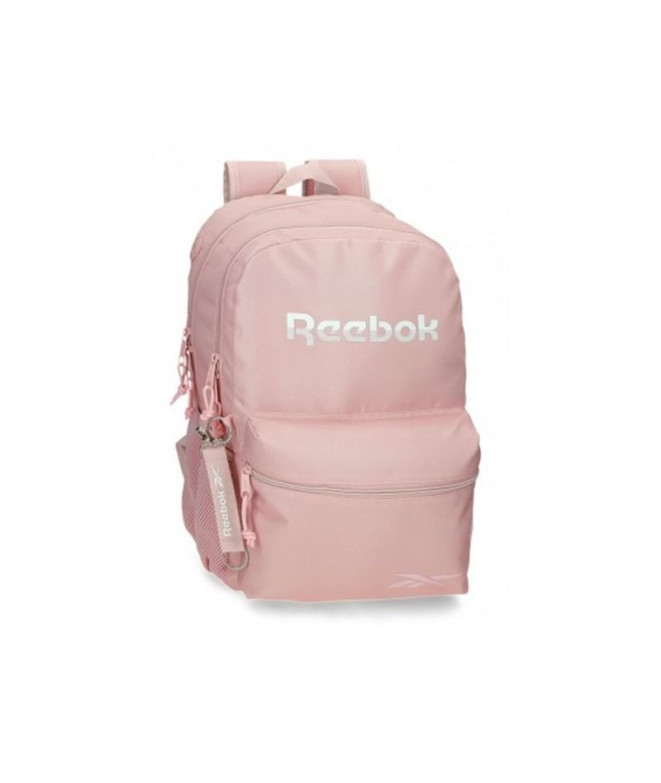Mochila Reebok Glen 44cm Dos Compartimentos Rosa