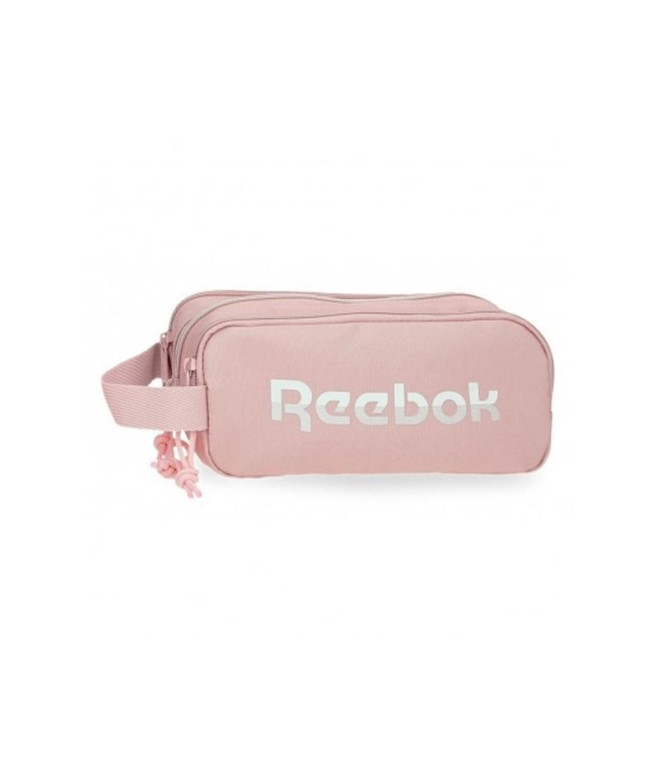 Estuche Tres Compartimentos Reebok Glen Rosa