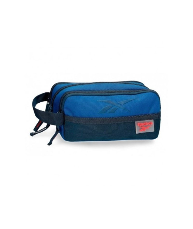 Trousse Reebok Trois compartiments Bleu Atlantique