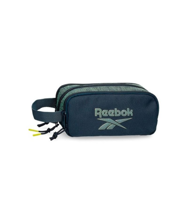 Estuche Tres Compartimentos Reebok Summerville Azul Marino