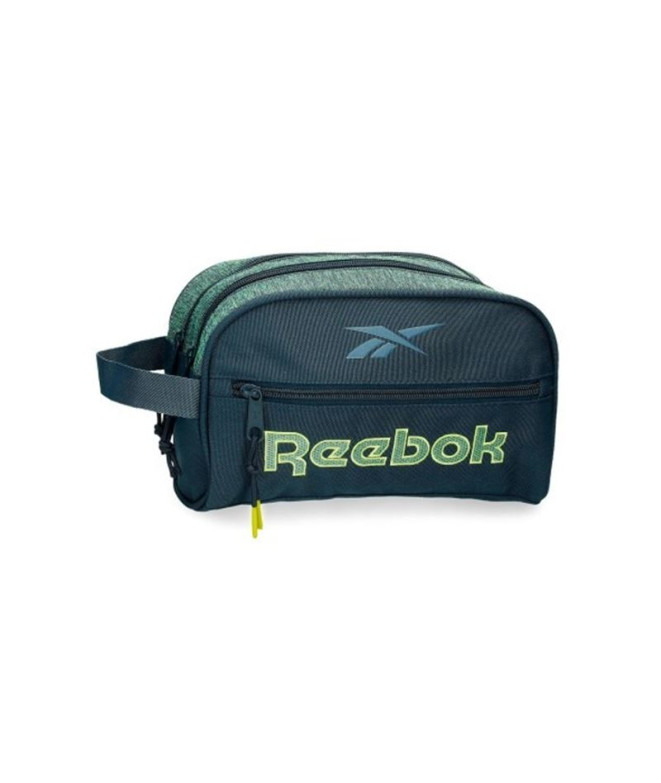 Necessaire Reebok Summerville Dois compartimentos adaptável azul-marinho