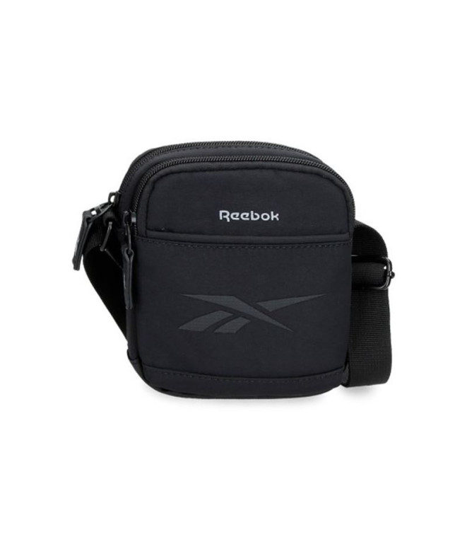 Mala a tiracolo Reebok Dois compartimentos Pequeno Newport Preto Preto Preto