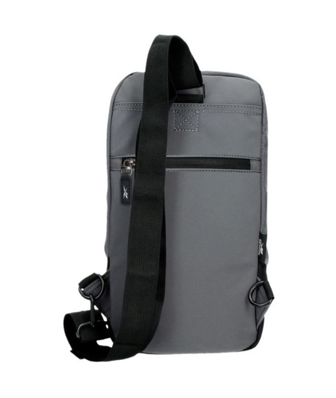 Bandolera Cruzada Reebok Newport Gris Gris
