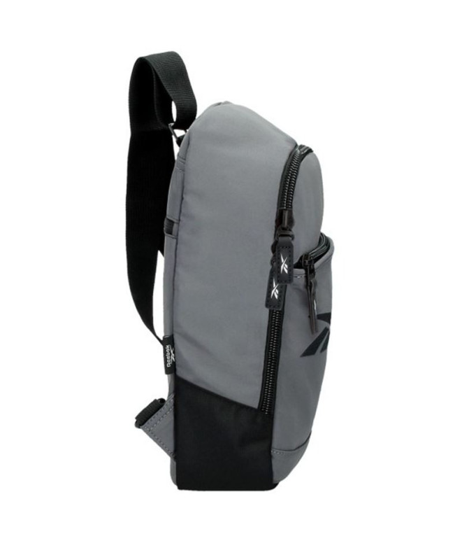 Bandolera Cruzada Reebok Newport Gris Gris