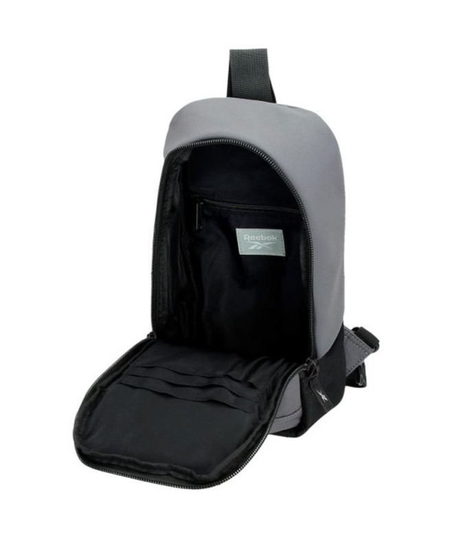 Bandolera Cruzada Reebok Newport Gris Gris