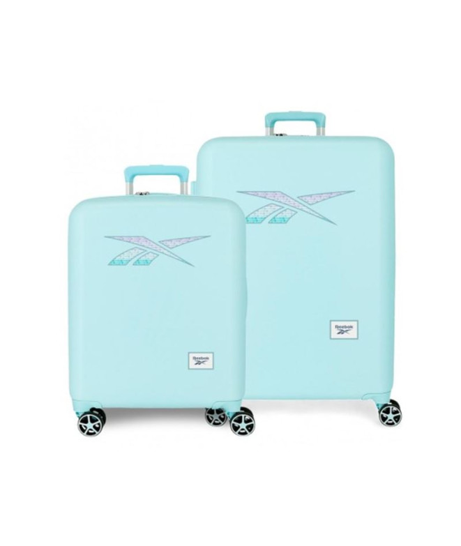 Reebok Ensemble de bagages Ann Turquoise 50-70 cm