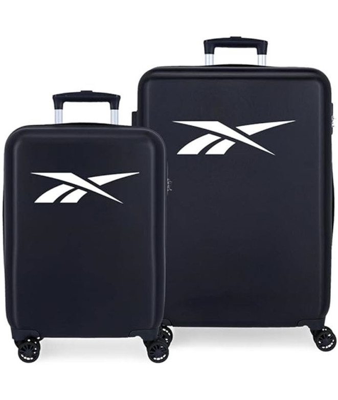 Reebok Ensemble de bagages Portland Rigide 55 - 68 Cm Bleu marine Bleu marine