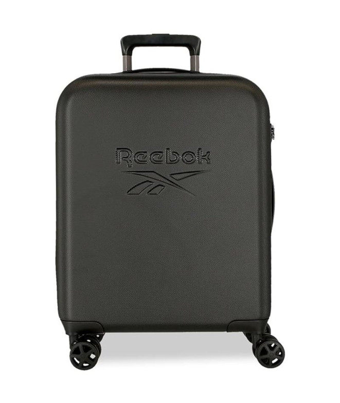 Mala Reebok Cabina Franklin rígida 55 Cm Preto Preto Preto