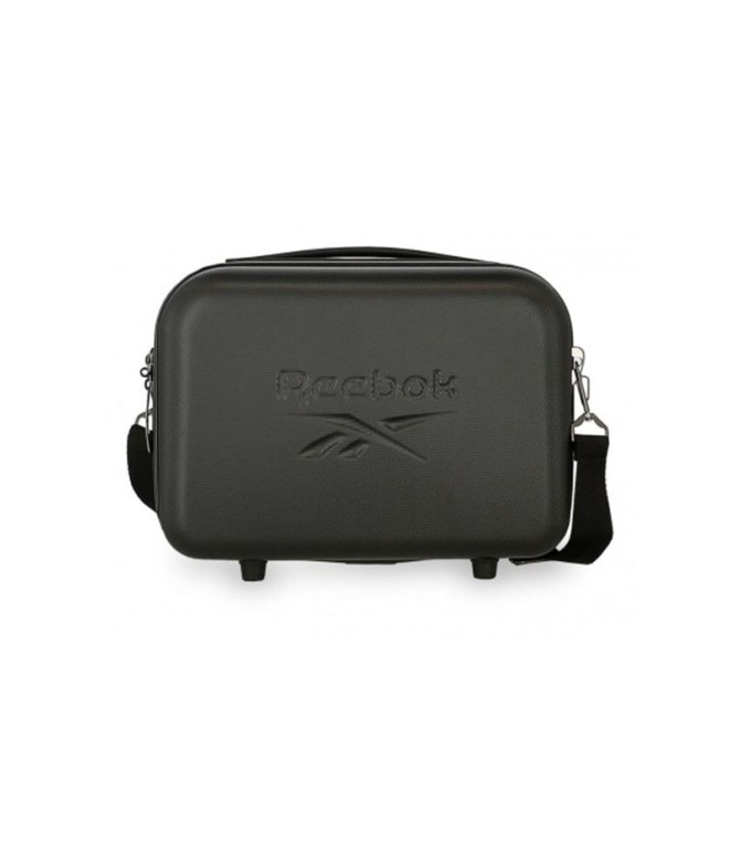 Necessaire Reebok Abs Franklin Adaptável a Trolley Preto Preto