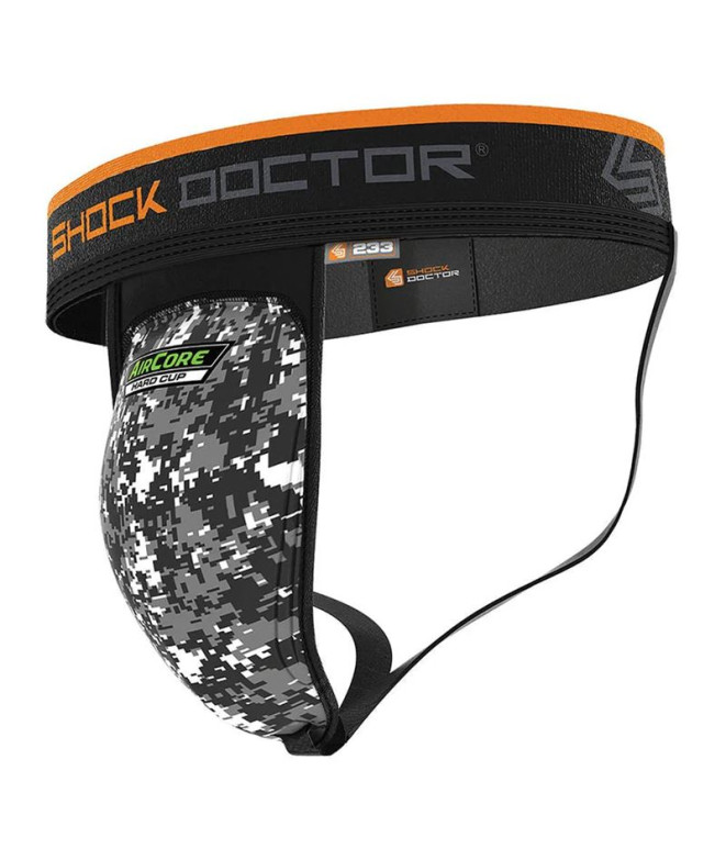 Coquilla Dura Shock Doctor AirCore Supporter Negro