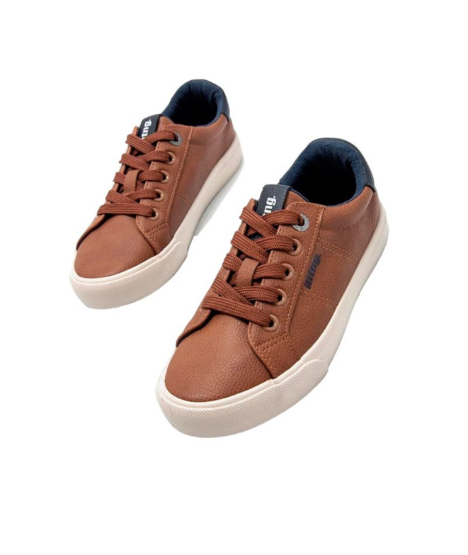 Sapatilhas Infantil Mustang Emi Cobe Couro