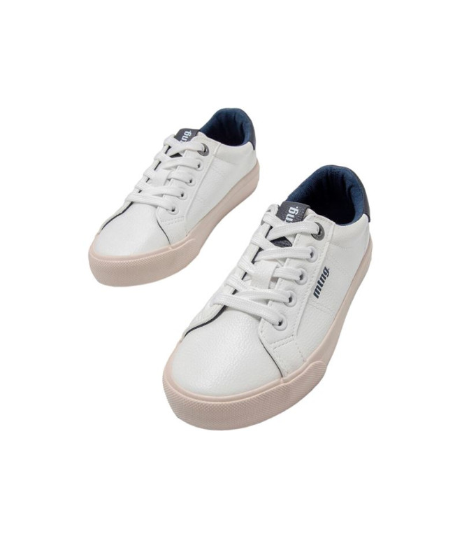 Zapatillas Mustang Emi Infantil Cobe Blanco