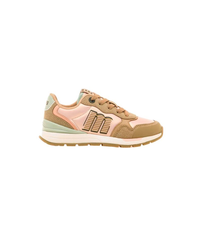 Zapatillas Mustang Compact Infantil Plity Taupe / Nilonk