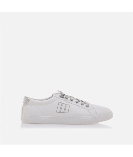Zapatillas Mustang Aria Mujer Murri Blanco / Metal