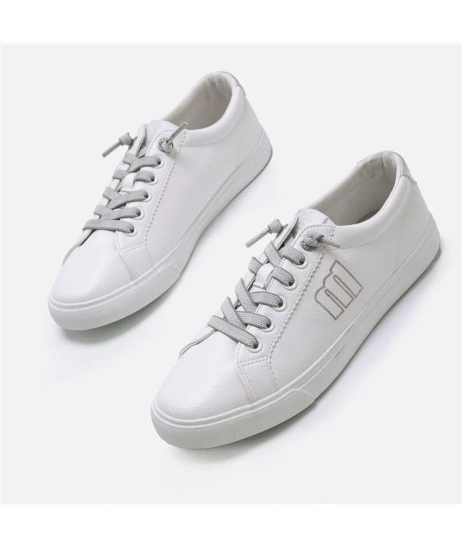 Chaussures Femme Mustang Aria Murri Blanc / Métal