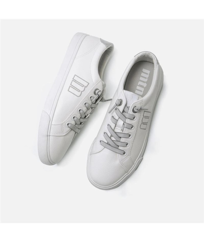 Chaussures Femme Mustang Aria Murri Blanc / Métal